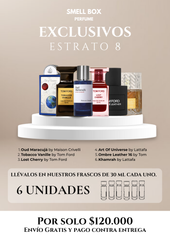 KIT EXCLUSIVO ESTRATO 8 X6 - 30ML c/u - (Envío gratis a todo el país - pago contra entrega)