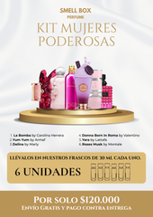 KIT MUJERES PODEROSAS X6 - 30ML c/u - (Envío gratis a todo el país - pago contra entrega)