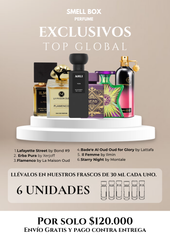 KIT EXCLUSIVO TOP GLOBAL X6 - 30ML c/u - (Envío gratis a todo el país - pago contra entrega)