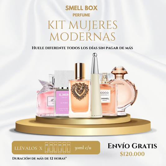 KIT MUJERES MODERNAS X6 - 30ML c/u - (Envío gratis a todo el país - pago contra entrega)