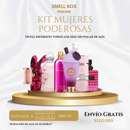 KIT MUJERES PODEROSAS X6 - 30ML c/u - (Envío gratis a todo el país - pago contra entrega)