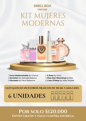 KIT MUJERES MODERNAS X6 - 30ML c/u - (Envío gratis a todo el país - pago contra entrega)